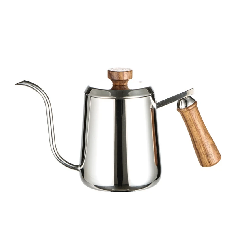 

Gooseneck Coffee Pots High Quality Stainless Steel Pour over Coffee Kettle Hand Drip Tea Pot Office Coffeeware