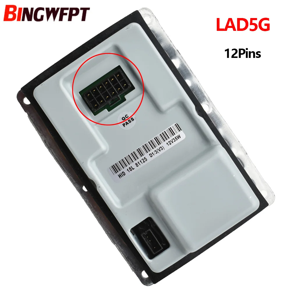 New Oem Lad5g 12pin D1s Hid Xenon Ballast Igniter 89030461 89031486 For