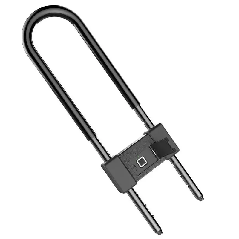 L12 отпечатков пальцев U замок IP65 Водонепроницаемый дверной замок USB Перезаряжаемый умный БЕСКЛЮЧЕВОЙ стеклянный дверной Автомобиль Велосипед Мотоцикл замок