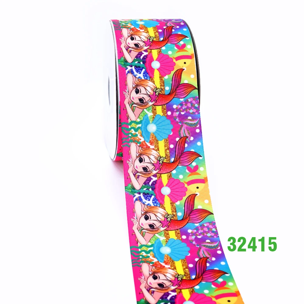 50 ярдов мультфильм напечатанный grosgrain ленты 32381