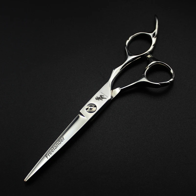6 inch Silver Japanese Hair Scissors Hairdressing Scissors Shaver and hairdressing scissors set