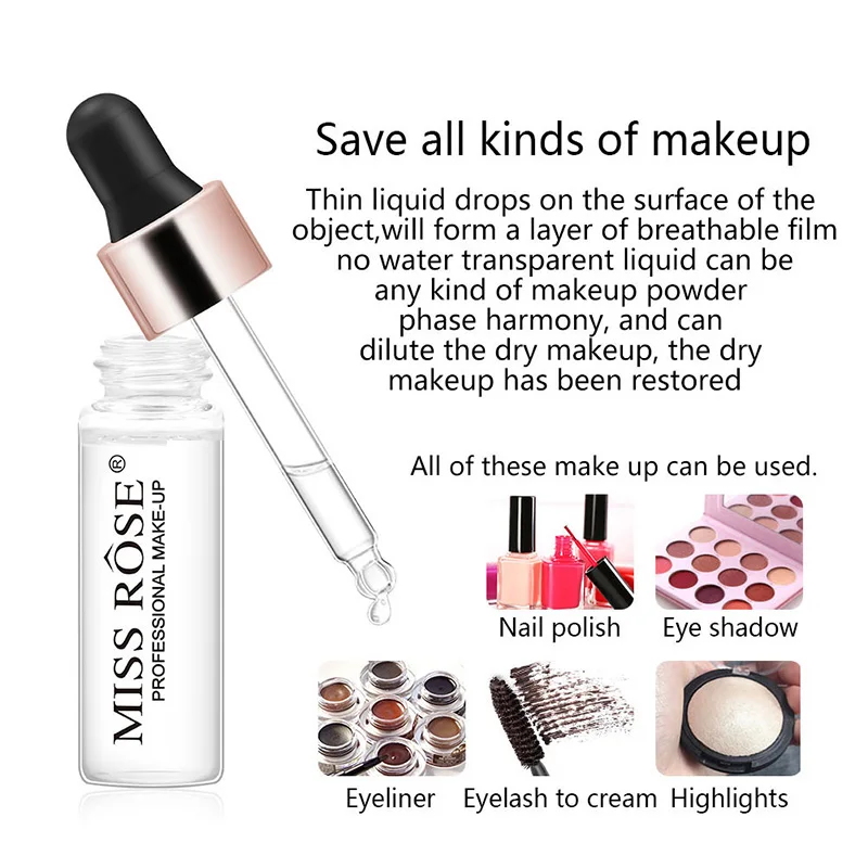 Makeup Dilution Blend Liquid Eye Shadow Powder Blush Nail Polish Eyeliner Beauty Thinner MH88