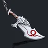 Game God Of War Keychain Role Kratos Weapons Chaos Blade Axe Knife High Quality Key Chain For Keys Men Car Women Bag Accessories ► Photo 3/6