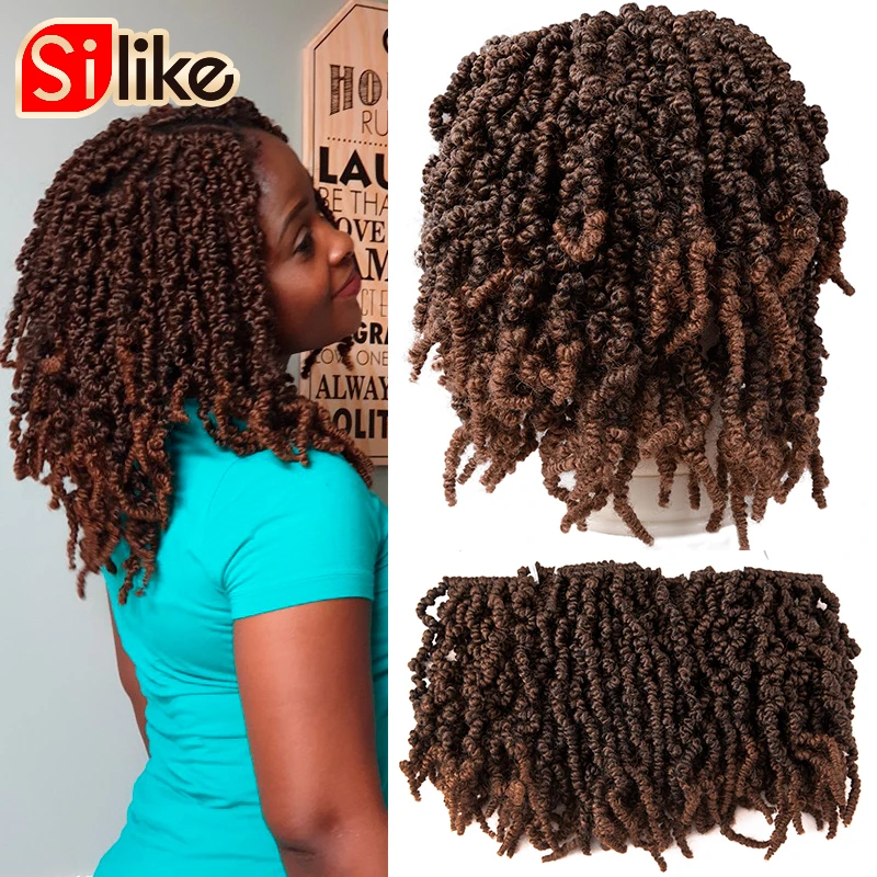 Bomb Twists 10 Inch Synthetic Pre Twisted Crotchet Braiding Hair