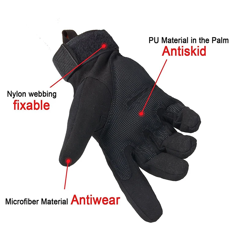 Полные армейские зимние перчатки для страйкбола и пейнтбола|finger gloves|gloves finger
