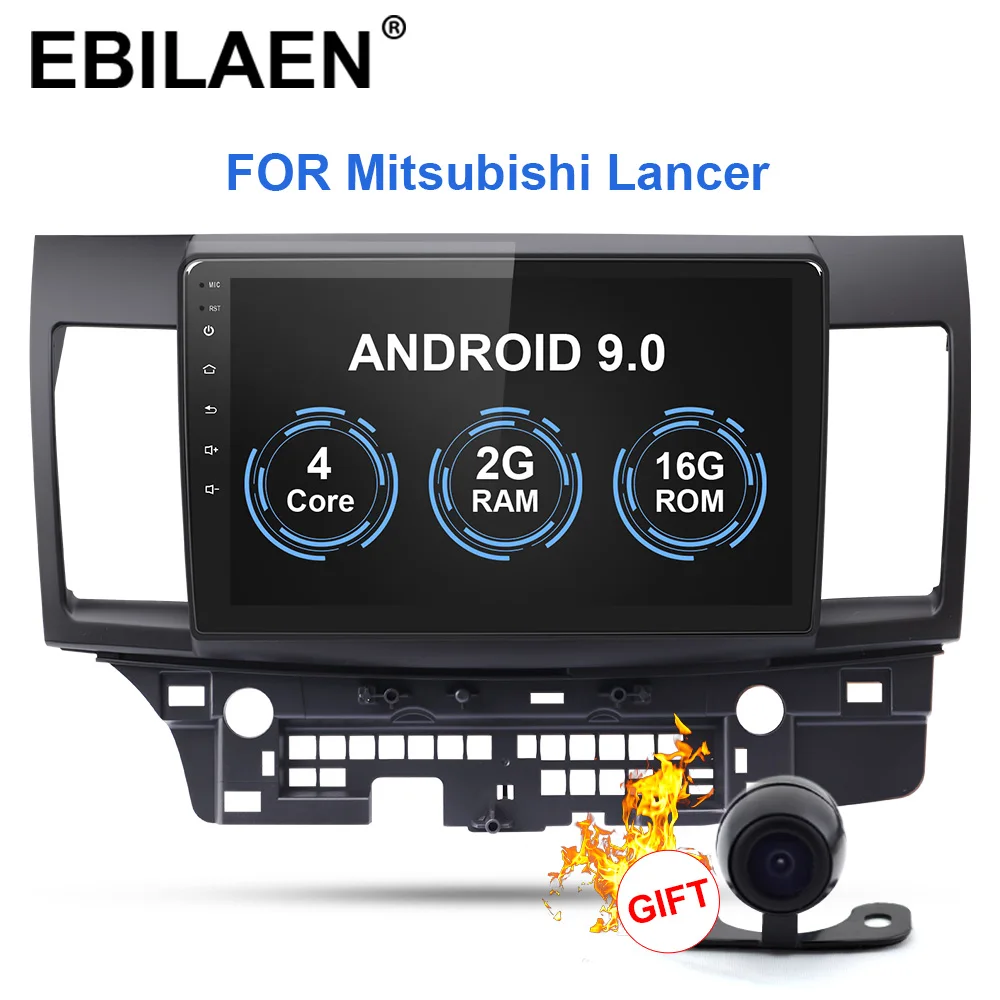 

EBILAEN Car Radio Multimedia player For Mitsubishi Lancer 2Din Android 9.0 Autoradio GPS Navigation Stereo Car cassette Recorder