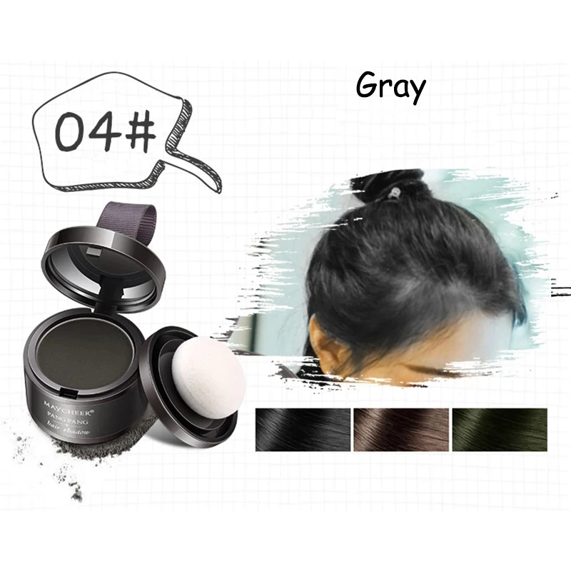 Hair Filling Powder Forehead Fluffy Thin Powder Pang Line Shadow Bald Coverage Hair Concealer Root Cover Makeup Beauty hair powder