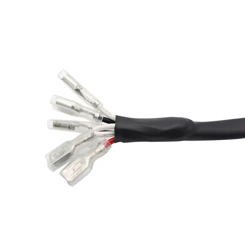 Реле 12V 40A предохранителя Жгут проводов комплект для любого 5-контактный разъем туман светодиодный светильник кулисный переключатель A6HE