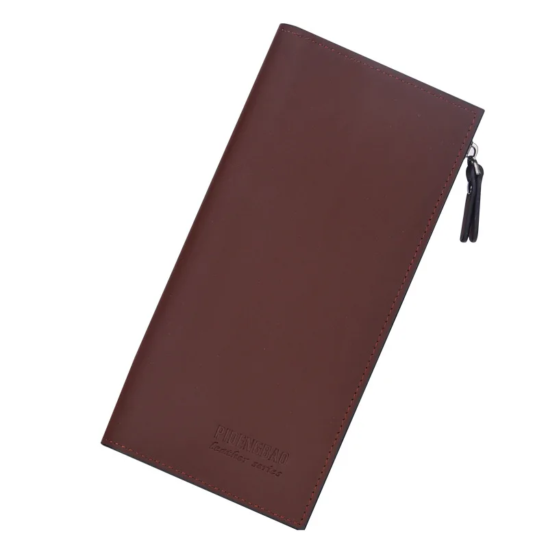 

New Style Wallet Clutch Casual Retro MEN'S LONG Pattern Wallet Card Bit More Nubuck Leather Wallet a Generation of Fat
