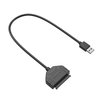 

USB 3.0 / USB 2.0 to SATA 2.5" Hard Drive 22 Pin High Speed Transfer Adapter Cable Converter for 2.5" Laptop HDD SSD Cable