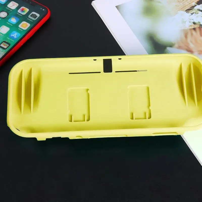 Новый портативный мягкий чехол из ТПУ, чехол для кожи, подходит для Nintendo Switch Lite Console (желтый), полный пакет, анти-падение доставка