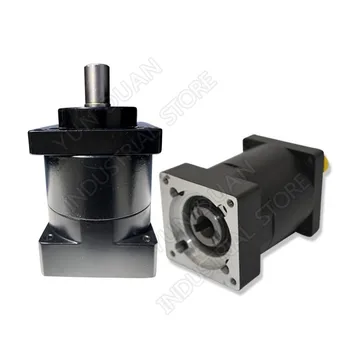 

Planetary Gearbox 6:1 Speed Ratio Nema24 60mm Reducer Shaft 14mm Carbon Steel Gear for 200W 400W 600W Servo Motor