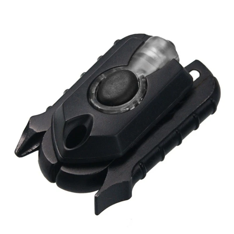 

Multitool Outdoor Tools Plier Screwdriver with LED Light Pocket Compact Folding Stainless Steel Tool
