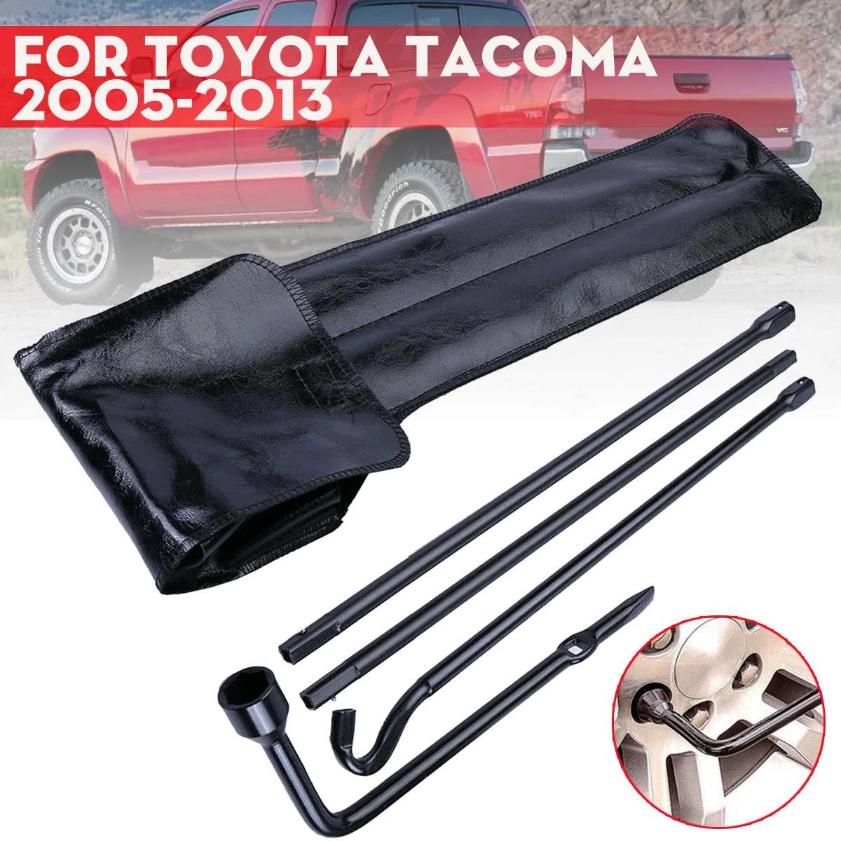 150 Spare Tire Emergency Tool Kit Jack Lug Wrench For 2004-2014 Ford F 150 Spare Tire Emergency Tool Kit Jack Lug Wrench For 2004-2014 Ford F