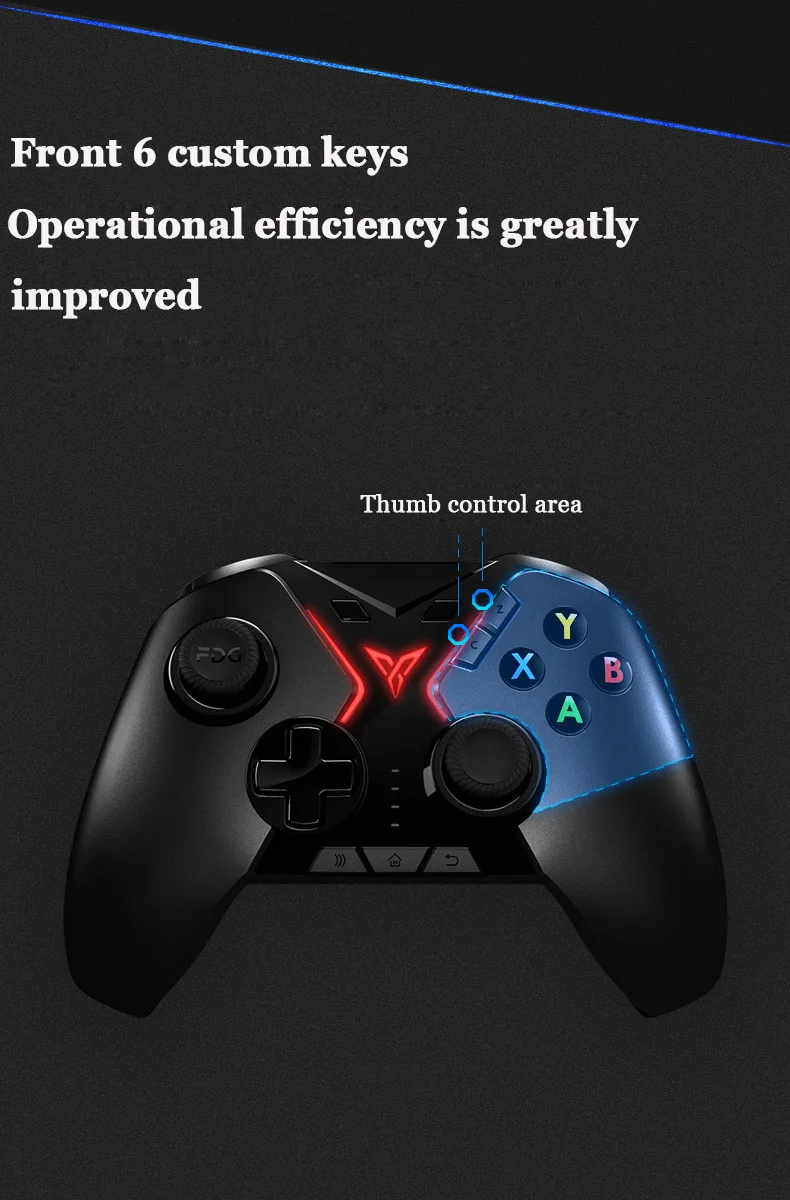 Flydigi Apex Esports Bluetooth pubg мобильный беспроводной игровой контроллер(с держателем телефона) геймпад для ПК мобильного телефона Pad