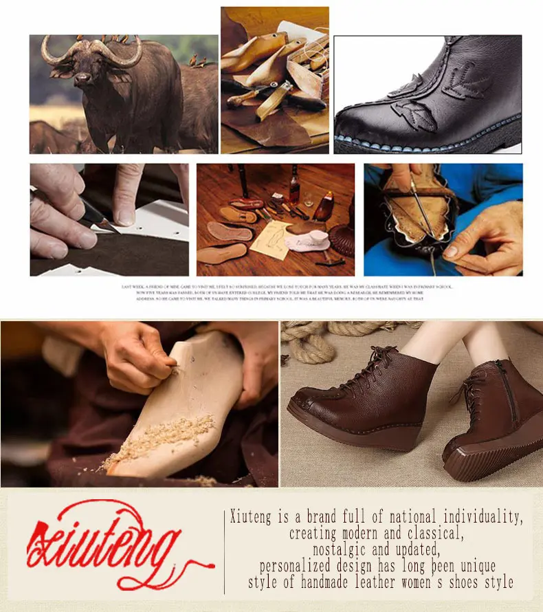Xiuteng/Новинка года; кожаные удобные женские туфли-лодочки в национальном стиле для танцев на квадратном каблуке; тонкие туфли для женщин среднего возраста; обувь для мам