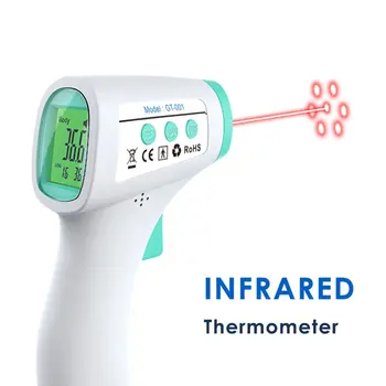 

GT-001 Infrared Thermometer Digital Non Contact LCD Display with Backlight Portable Laser Temperature Thermometer Gun