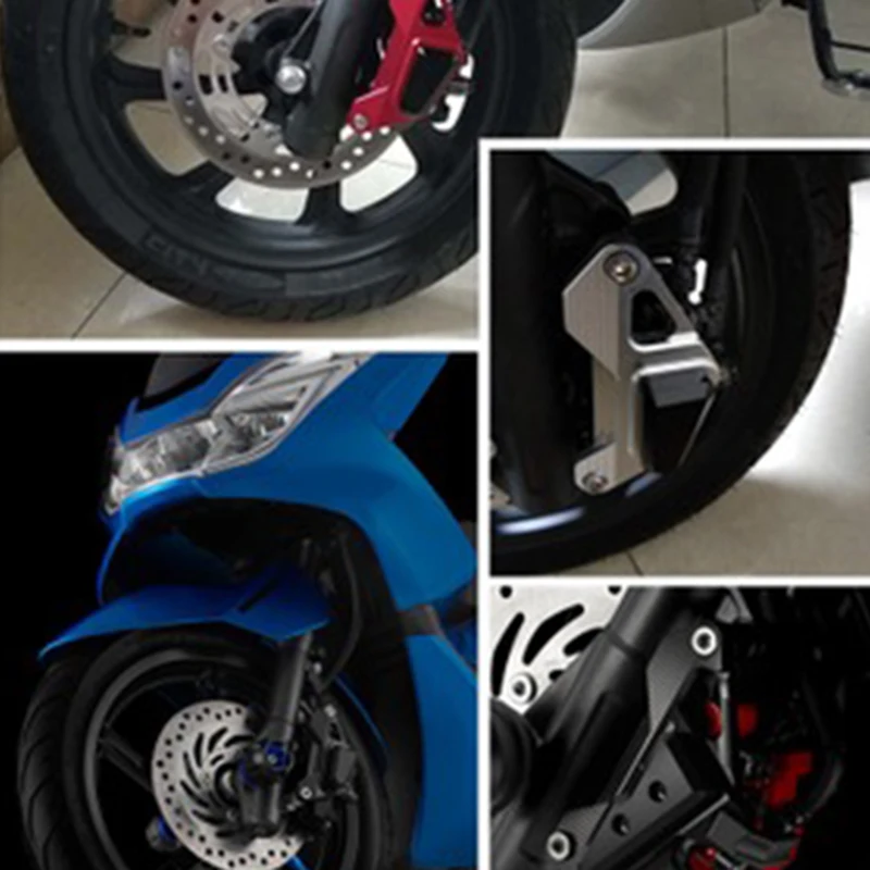 Для Honda PCX125 PCX150 2012- CNC алюминиевый мотоциклетный передний дисковый суппорт Brakecaliper защита тормозов Защитная крышка