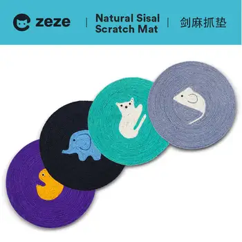 

TWISTER.CK Funny Cartoon Pattern Cat Scratching Board Pet Toy for Protecting Furniture