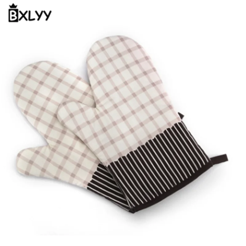 BXLYY 1 шт. утолщенные Утепленные перчатки для микроволновой печи термостойкие