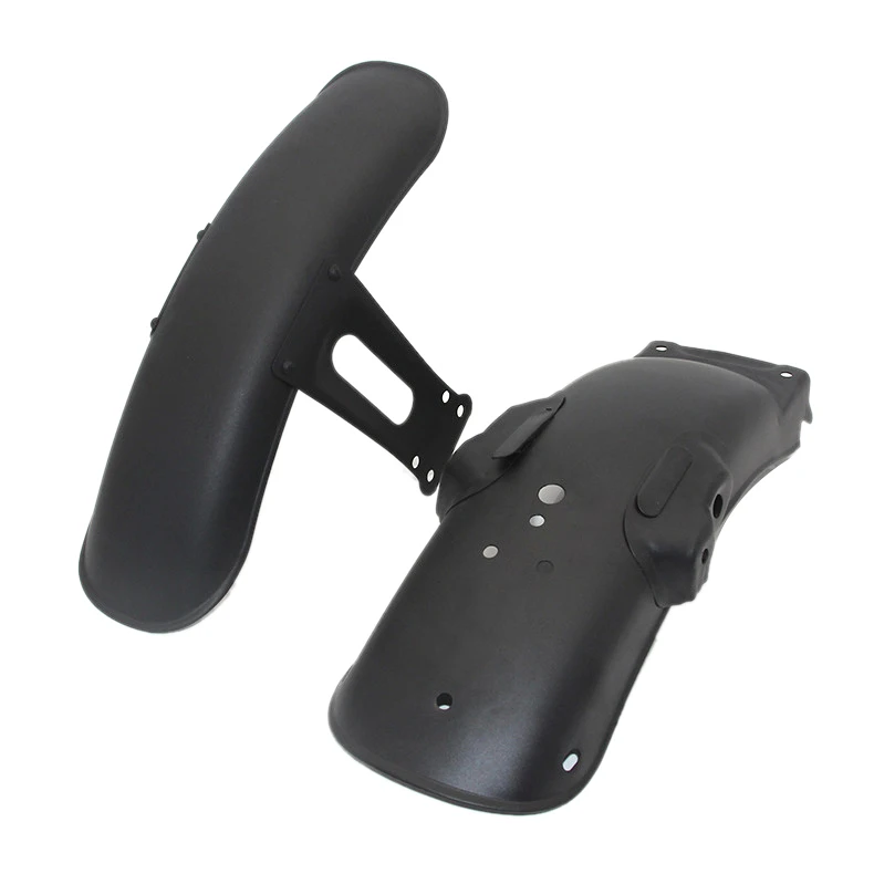 1Set Black Metal Motorcycle Rear And Front Fender Mud Guard Cover Protector Fit For Cg125 Retro Modification | Автомобили и