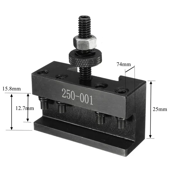 

250-001 CNC Lathe Tool Holder Quick Change Tool Post Cutter Holder Screw Kit Set Boring Bar Turning Facing Holder Wrench