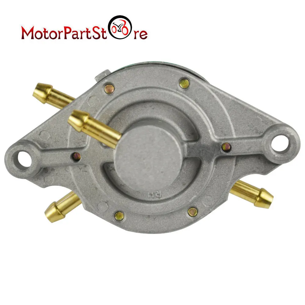 Fuel Pump Dual Outlet Round for Mikuni Honda Polaris Indy TRAIL Arctic Cat DF52-176 42-5310 14-2221 DF52