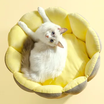 

Breathable cat nest dog nest house four seasons universal pet bed removable and washable summer cool nest small dog mat