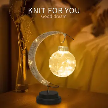 

Personality LED Moon Light Desk Lamp Multicolor Creative Home Decor Moon Lamp Colorful Perfect Gift Battery Gift