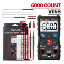ANENG V05B Mini numérique 6000 points, multimètre analogique professionnel, testeurs de tension de courants ca/cc, True RMS, multimètre Bluetooth