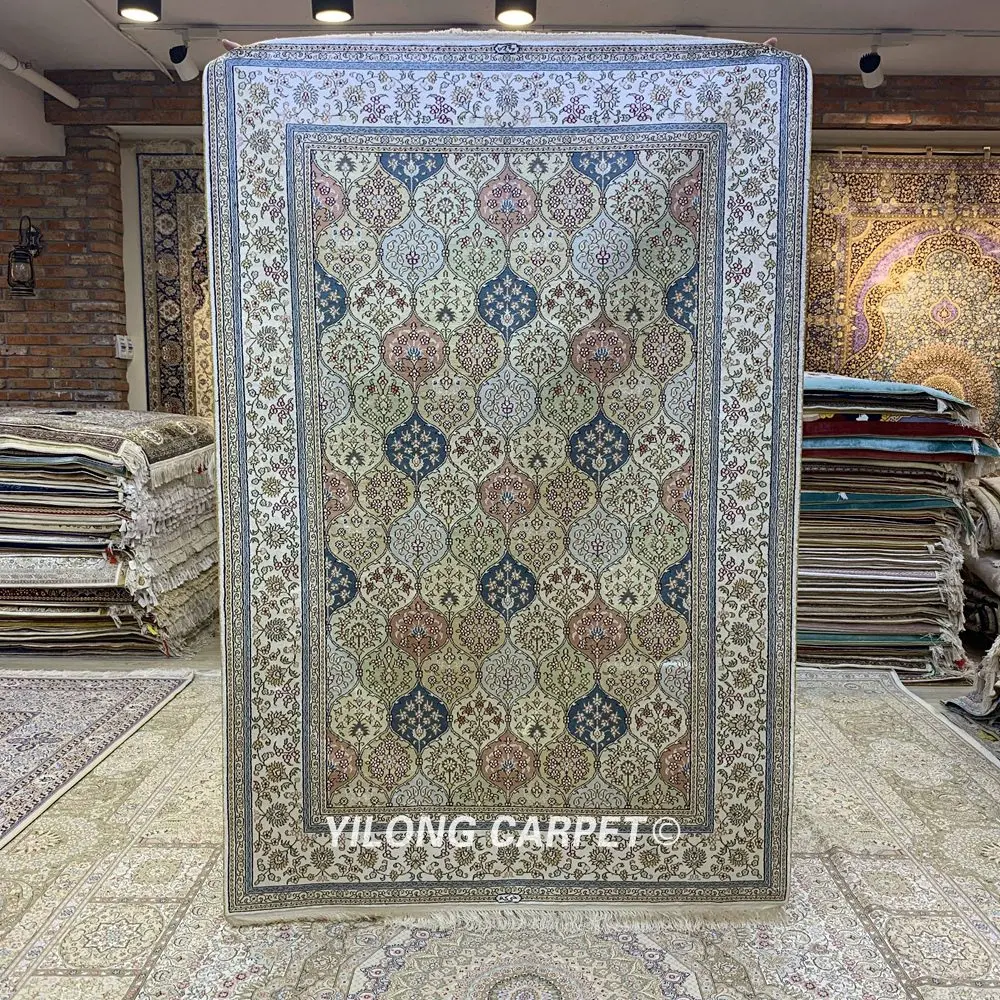 Yilong 4'x6' традиционный цветочный спальный Vantage ковер античный персидский габбех ковры (HF293B)