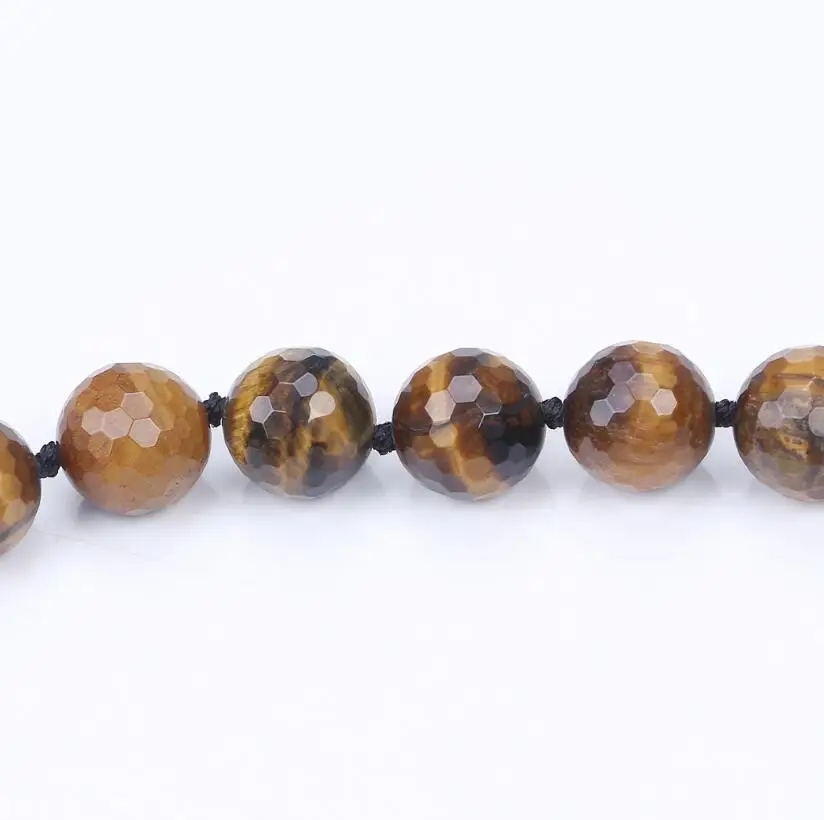 1110+++ 12 мм модный короткий Стильный Тигр stoneNecklace