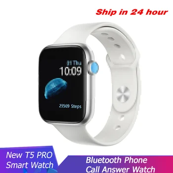 

Smart Watch Series 5 1：1 IWO 8 PRO T5 Pro Plus 44mm Heart Rate Bluetooth Call ForApple IOS Android sport smartband PK IWO13 T500