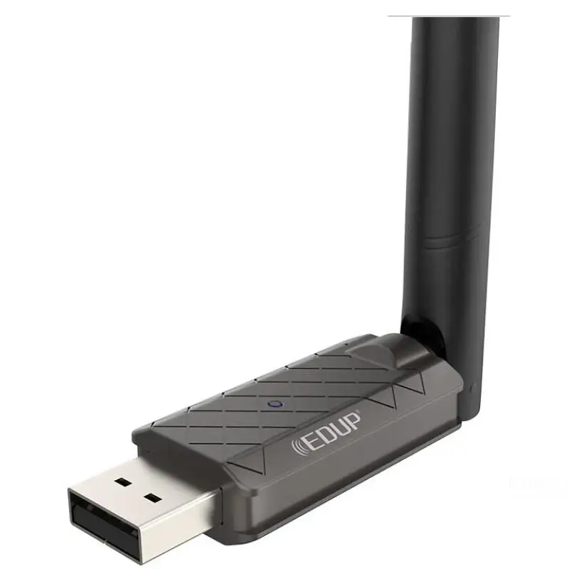 USB Wifi адаптер 650 Мбит/с беспроводная сетевая карта USB Антенна Ethernet Wifi приемник LAN AC двухдиапазонный 2,4+ 5 ГГц для ПК Wi-Fi ключ