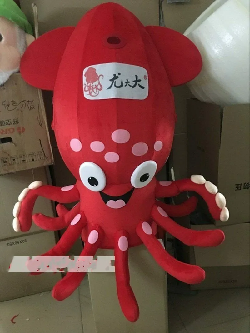 Octopus Mascot Costume Suit Cosplay Party Game Dress Outfit Halloween Adult