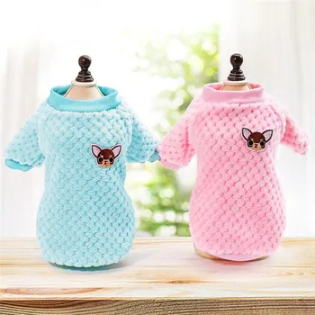 

Puppy Dog Winter Warm Clothes Fleece Pet Cat Sweatshirt Chihuahua Yorkshire Small Dogs Cats Coat Pets Clothing Outfit