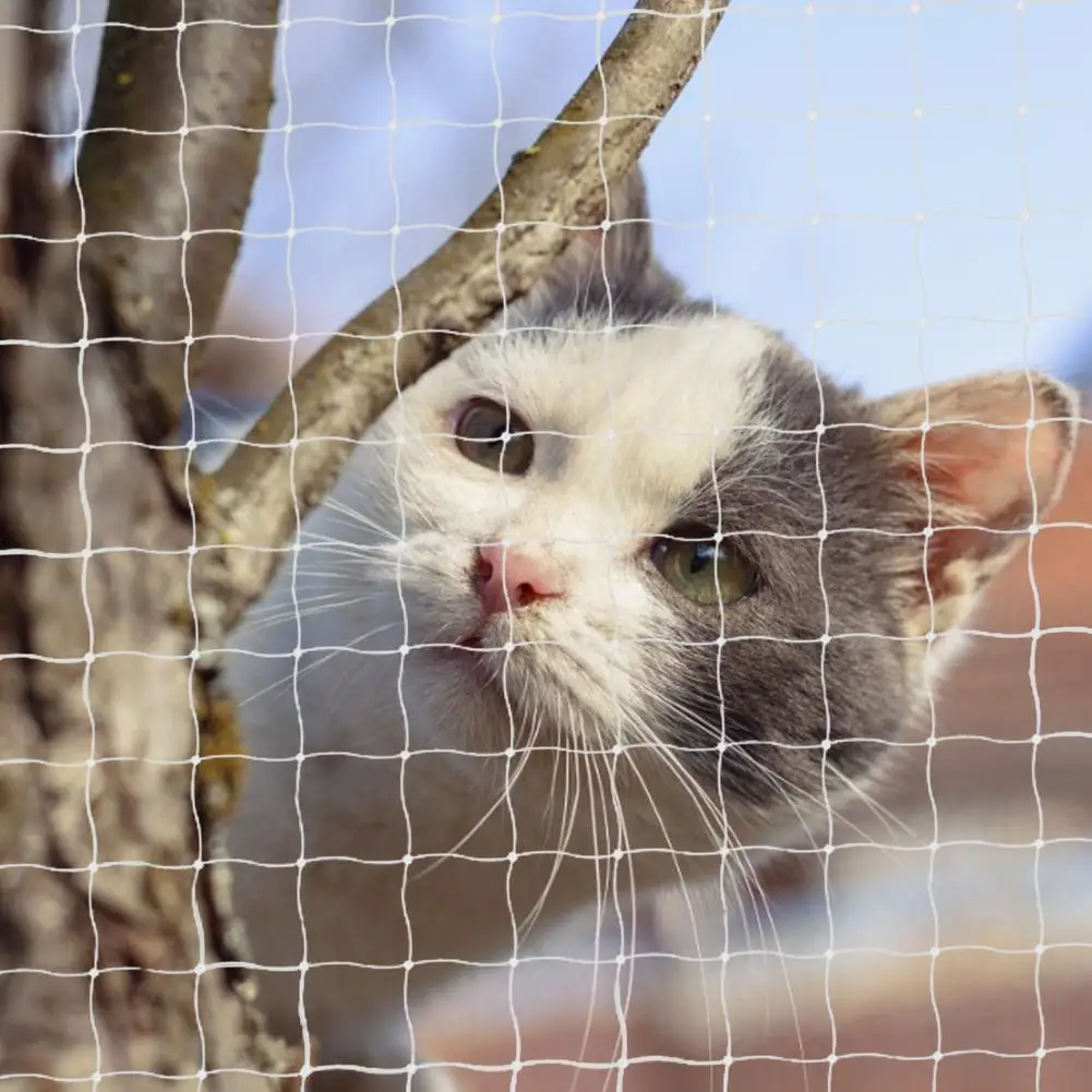 Pet Safety Protection Fence Cat Dog Nylon Protective Transparent Mesh Net For Balcony & Window For Baby Kid Falling Net Fence