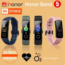 Глобальная версия Honor Band 5 браслет с кислородом крови смарт-трекеры активности Bluetooth умный Браслет мониторинг сердечного ритма