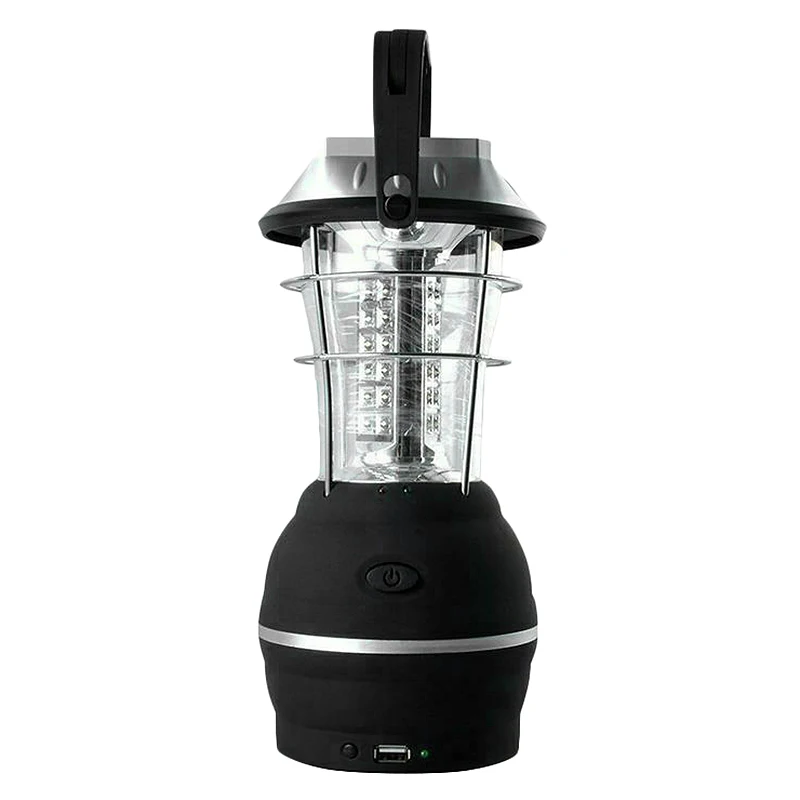 

Outdoor 36 LEDS Solar Light Rechargeable Tent Lamp Lantern Hand Crank Dynamo for Camping Hiking
