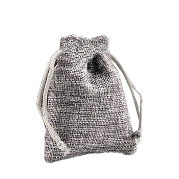 

50x Small Cotton Linen Pouch Bag Drawstring Jewelry Wedding Gift Favor 5 Colours