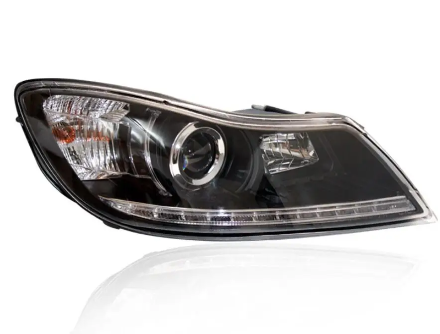 2009~ 2013 г. Автомобильный bupmer головной светильник для Skoda Octavia головной светильник автомобильные аксессуары светодиодный DRL HID ксеноновые противотуманные фары для Octavia