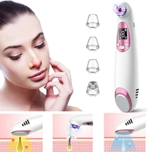 Многофункциональный прибор для вакуумной чистки угрей очиститель, вакуумный очиститель пор средство для устранения черных точек в черный горошек Удаление прыщей лица Глубокая очистка