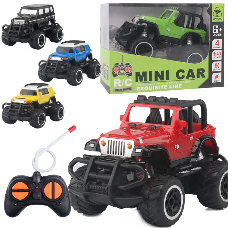 1:43 4WD RC автомобиль обновленная версия радиоуправляемые игрушки багги скоростные грузовики внедорожники игрушки для детей Монтессори