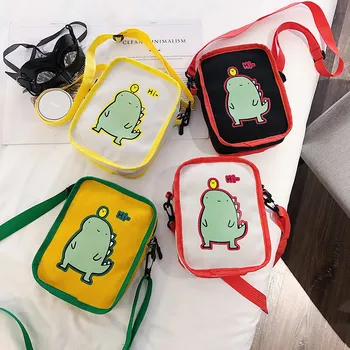 

Canvas small bag female slung new 2020 Korean version wild ins summer student cute shoulder mobile phone small bag