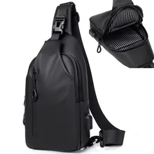 

Men Casual Multifunction Waist Chest Bag Soft Polyester Shoulder Crossbody Pack Men Chest Bag Messengers Bag For Male Hot