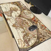 Mairuige Extra Large Speed Mouse Pad Old World Map Gaming Mousepad Anti-slip Natural Rubber Gaming Mouse Mat with Locking Edge Mairuige Extra Large Speed Mouse Pad Old World Map Gaming Mousepad Anti-slip Natural Rubber Gaming Mouse Mat with Locking Edge