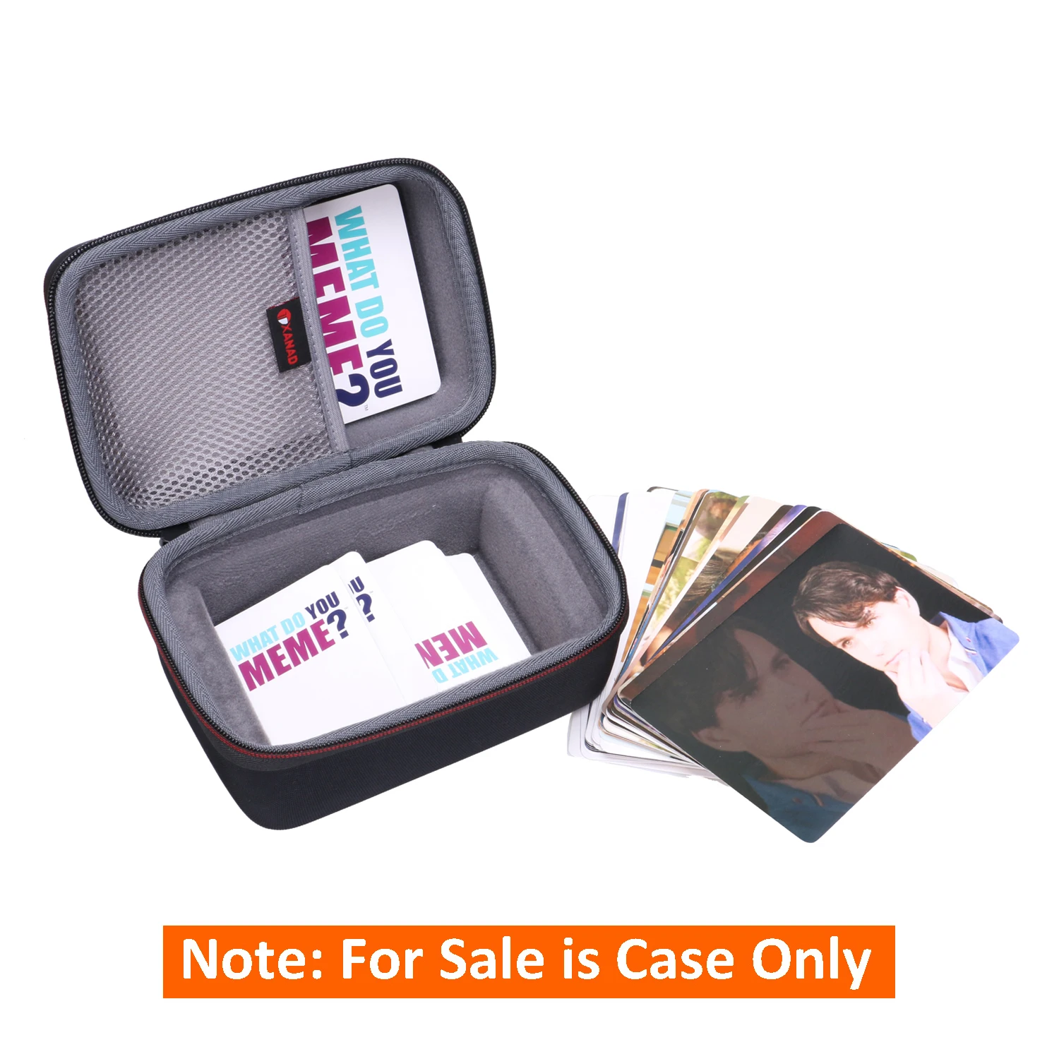 only case for sale Занад Водонепроницаемый EVA Жесткий Чехол для карт WHAT DO YOU MEME - Цвет: only case for sale