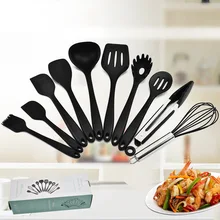 Производители в настоящее время доступны прямые продажи силикагель все края включены 10 шт набор кухонных принадлежностей антипригарный горшок приготовления л