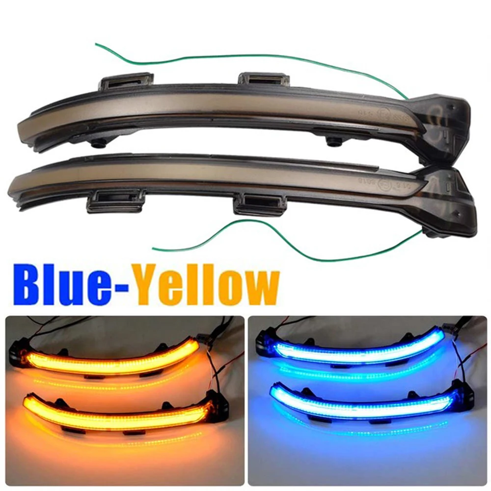 

2pcs Dynamic Blinker Turn Signal LED For VW Golf 7 2012-2020 Mirror Light