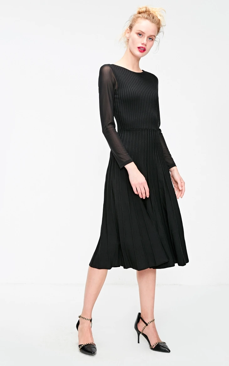 Vero Moda женское гофрированное платье из ткани | 319146507
